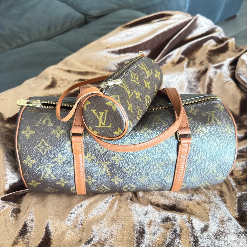 Louis Vuitton Brown Monogram Shoulder Bag
